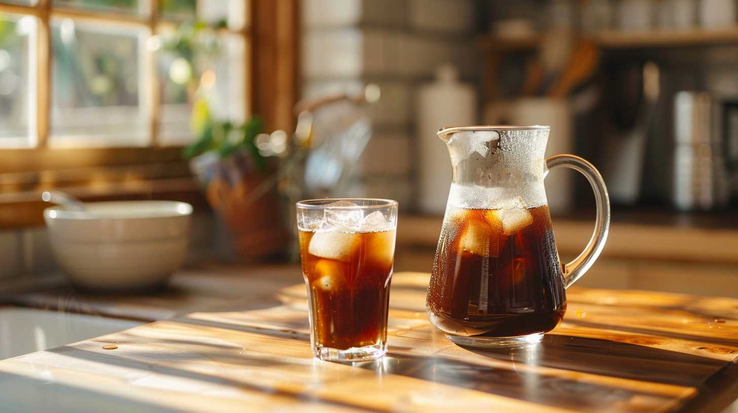 Cold brew na ledu